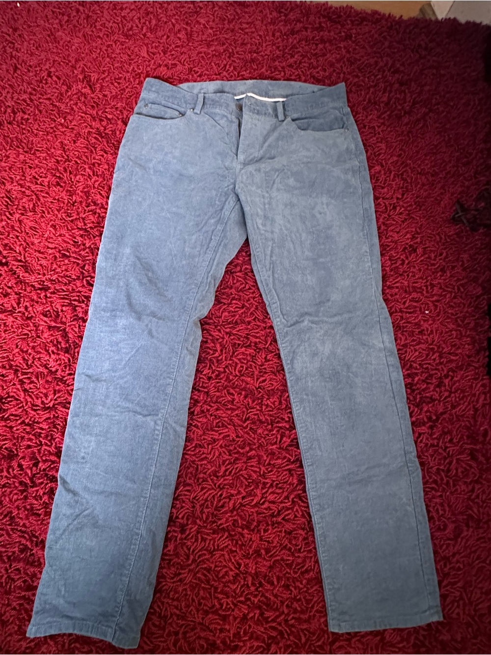 Brooks Brothers Blue Corduroy Trousers
